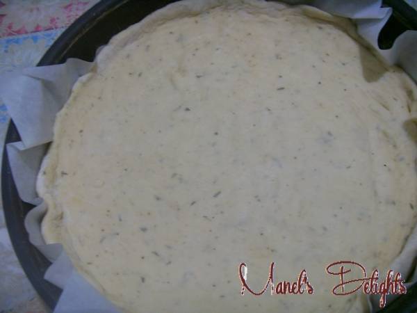 Tarte au Thon à La Catalane - Préparation etape 2