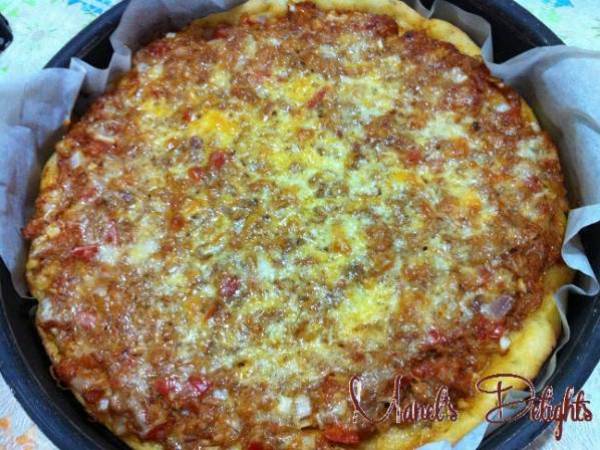 Tarte au Thon à La Catalane - Préparation etape 5