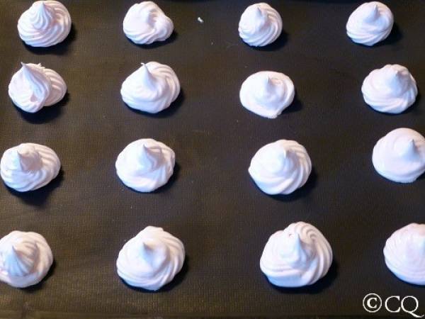 Meringues au sirop de Barbapapa - Préparation etape 3