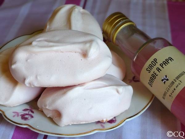 Meringues au sirop de Barbapapa - Préparation etape 4