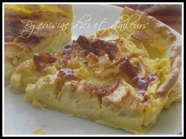 Tarte aux pommes et mascarpone - Préparation etape 3