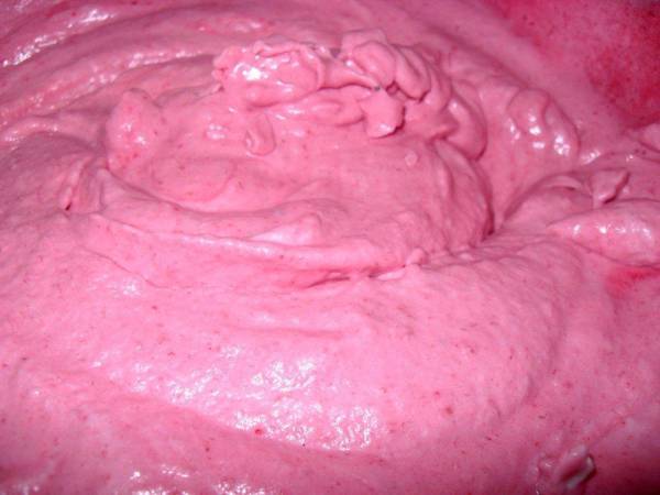 Bûche de noël aux fruits rouges - Préparation etape 4