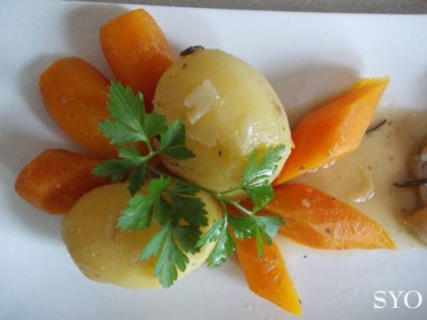 Jarret frais en cocotte du Petit Bistro de Mamigoz - Préparation etape 4