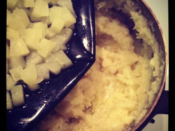 Galette des rois exotique: Coco & Ananas - Préparation etape 2