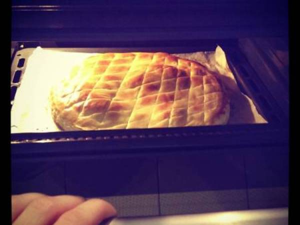 Galette des rois exotique: Coco & Ananas - Préparation etape 5