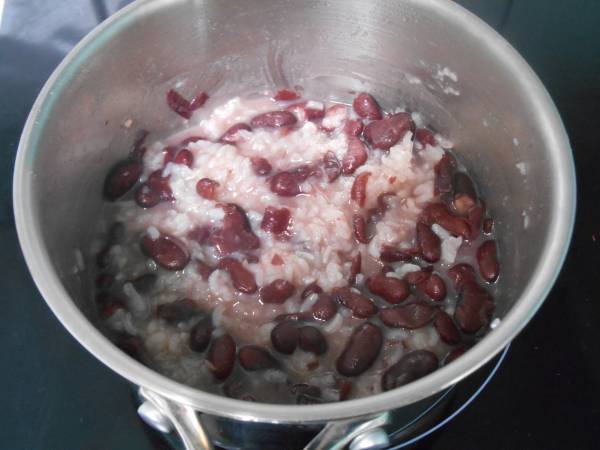 Dessert chinois NIAN GAO aux haricot rouge (pour nouvel an chinois) - Préparation etape 3