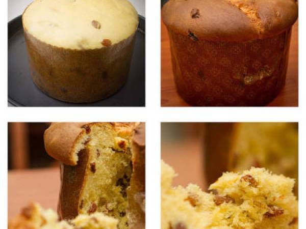 Panettone de noël - Préparation etape 1