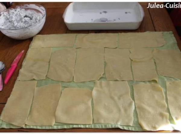 Cannelloni Ricotta et Blettes - Préparation etape 6