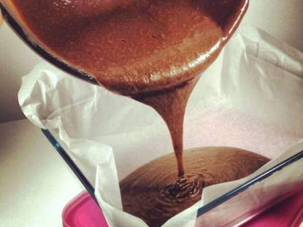 Gâteau au chocolat au micro-ondes - Préparation etape 4