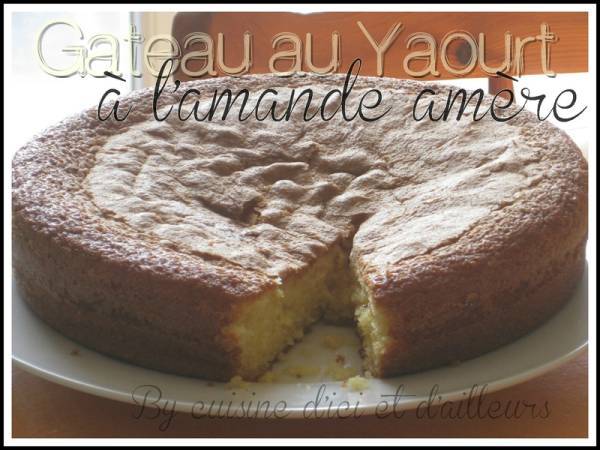 Gâteau au yaourt et à l'amande amère - Préparation etape 2
