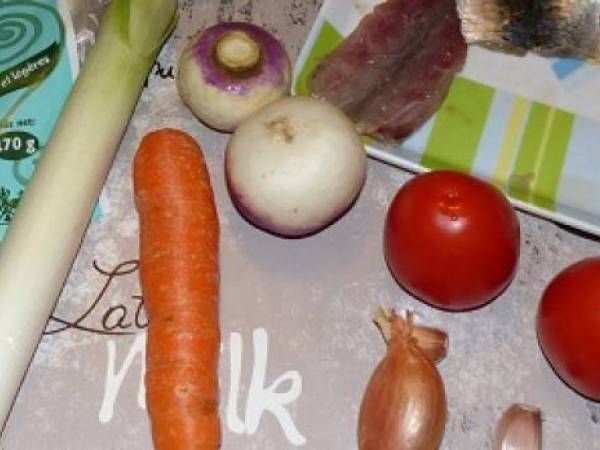 Bricks de sardine et ses petits légumes - Préparation etape 3