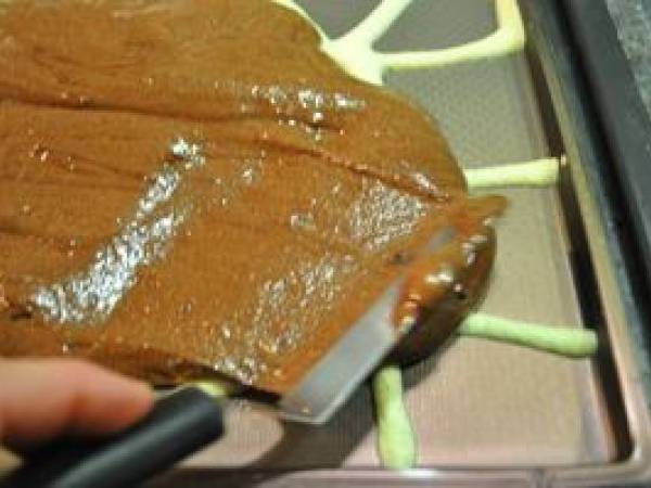 Roulé girafe - Préparation etape 3