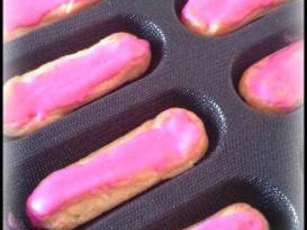 Éclairs et sa chantilly à la Framboise {So Girly’} - Préparation etape 3