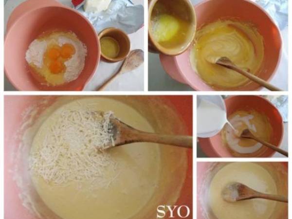 Au menu Pascal : Gaufres au Saumon et Poireau de Mamigoz - Préparation etape 1