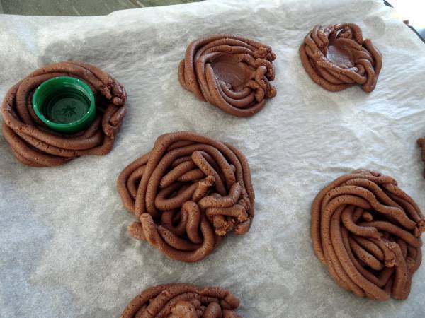 Biscuits nid de Pâques - Préparation etape 4