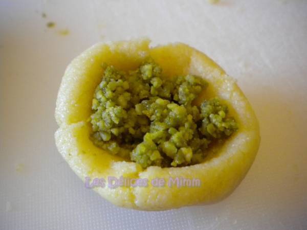 Mammouls libanais aux pistaches et aux noix - Préparation etape 4