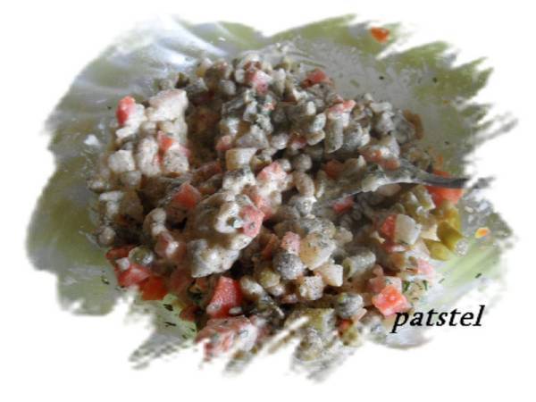 Charlotte de macédoine de légumes - Préparation etape 4