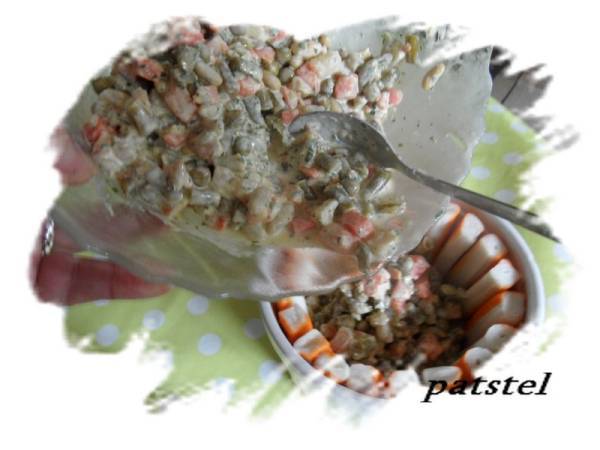 Charlotte de macédoine de légumes - Préparation etape 5