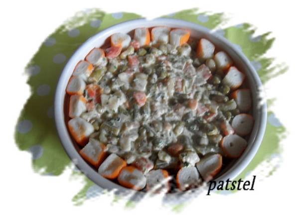 Charlotte de macédoine de légumes - Préparation etape 6