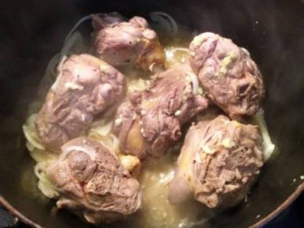 Cuisses de Canard à la Vanille - Préparation etape 4