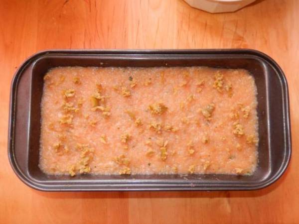 Terrine au poulet, lardons et olives - Préparation etape 6