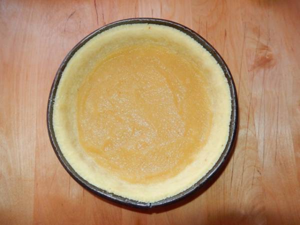 Tarte amandine pommes cassis - Préparation etape 3