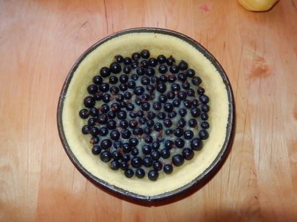 Tarte amandine pommes cassis - Préparation etape 4