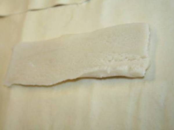 Feuilletés de massepain aux cerises du nord - Préparation etape 2