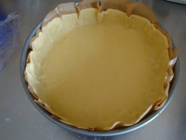 Tarte au fromage blanc alsacienne à la vanille - Préparation etape 1