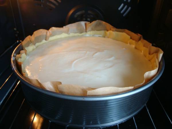 Tarte au fromage blanc alsacienne à la vanille - Préparation etape 4