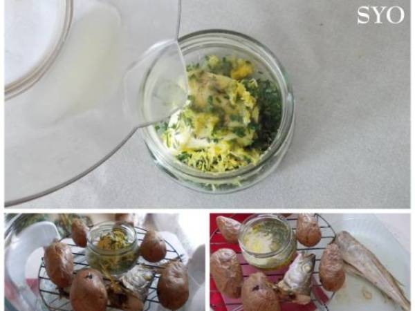 Merlan - Pommes de Terre au Four Cyclonique de Mamigoz - Préparation etape 3