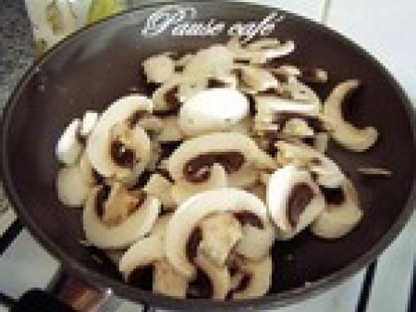 Millefeuilles de bacon aux légumes - Préparation etape 2