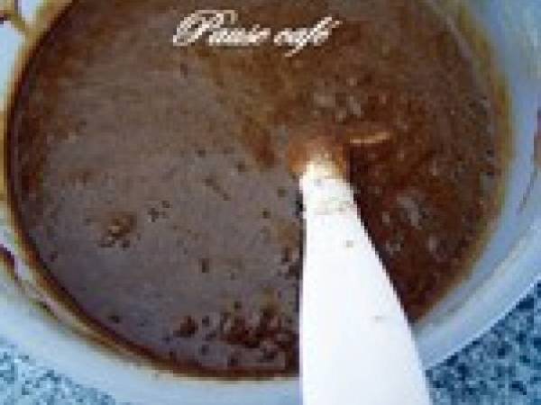 Choco amandine - Préparation etape 4