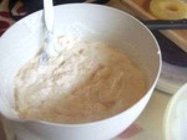 Charlotte blanche à l'ananas - Préparation etape 4