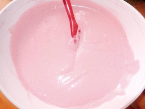 Mousse de framboises (avec meringue italienne et chantilly) - Préparation etape 4