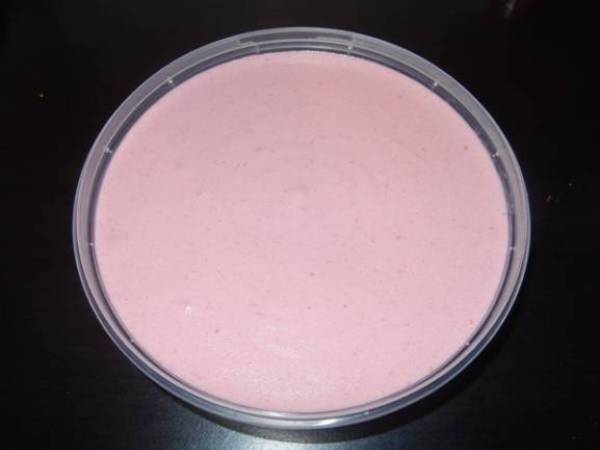 Mousse de framboises (avec meringue italienne et chantilly) - Préparation etape 5