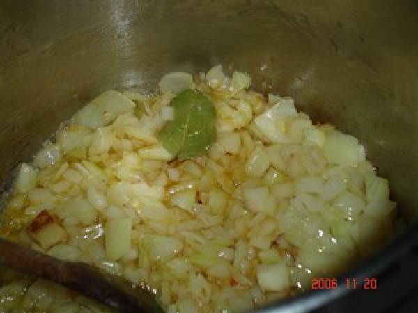 Potée aux carottes et poireaux - Préparation etape 1