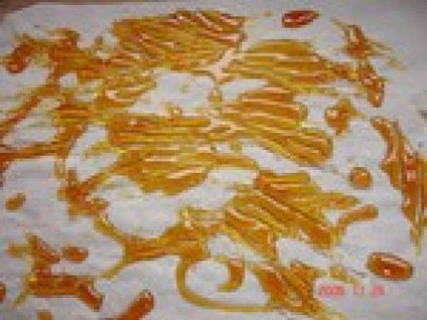 Mousse au chocolat blanc genre nougat glaçé - Préparation etape 6