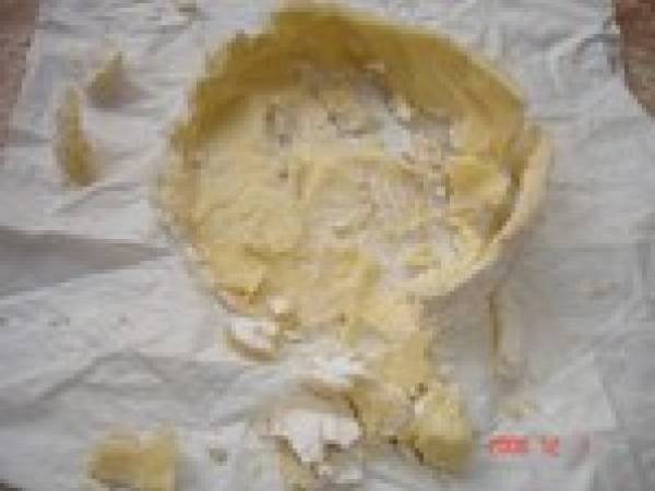 Tarte aux pommes, camembert et lard fumé - Préparation etape 4