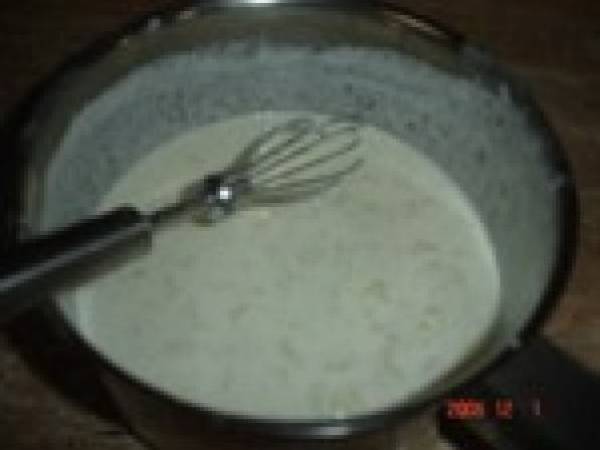 Tarte aux pommes, camembert et lard fumé - Préparation etape 5