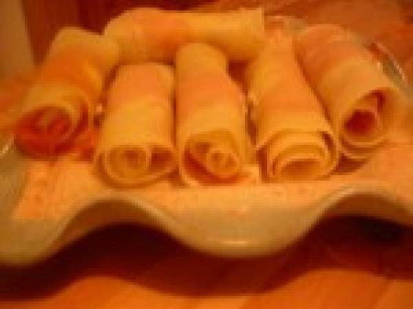 Roulés au Saumon Fumé et au boursin 3 poivres et chèvre - Préparation etape 6