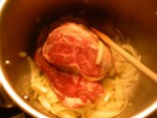 Tajines agneaux fèves et autres légumes .... - Préparation etape 1