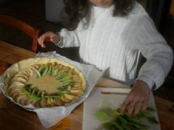 Tarte aux fruits de Lina - Préparation etape 5