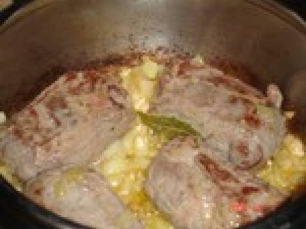 Oiseaux sans tête au muscat et pineau des charente - Préparation etape 1