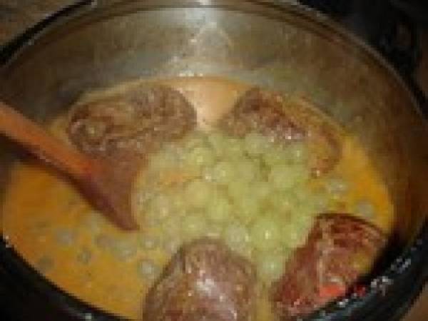 Oiseaux sans tête au muscat et pineau des charente - Préparation etape 2