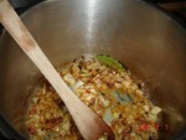 Potage vert aux sept légumes - Préparation etape 3