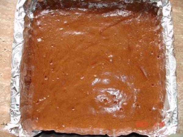 Gateau mousseux au chocolat et fondant de bananes - Préparation etape 7