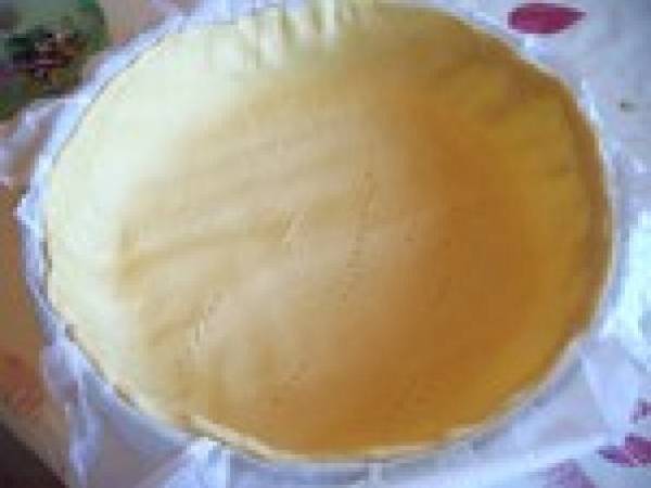 Flan pâtissier violet !! où comment liquider des myrtilles surgelées - Préparation etape 4