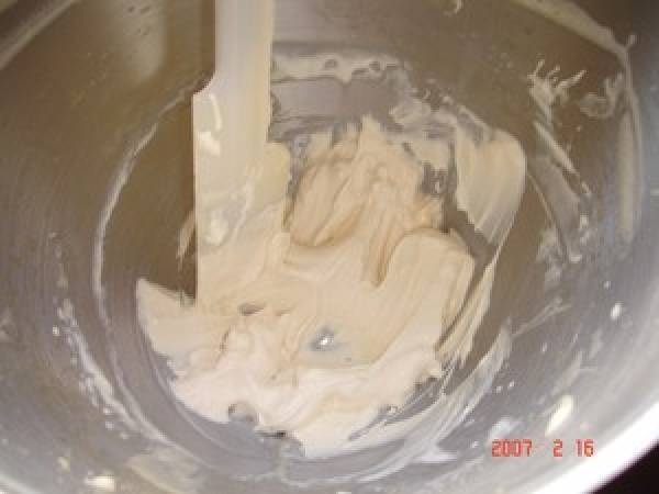 Sabayon glacé au baileys - Préparation etape 4