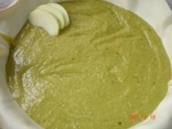 Tarte feuilletée aux pommes à la frangipane aux pistaches - Préparation etape 3